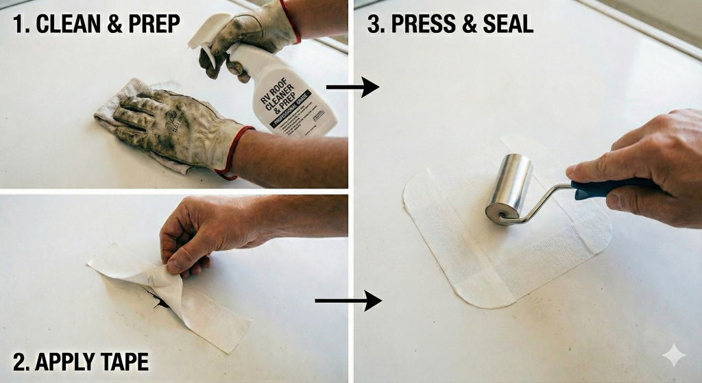 how-to-patch-small-rv-roof-repair-tear